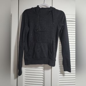 Fox Riders Company Embroidered Gray Hoodie Sweatshirt size XS